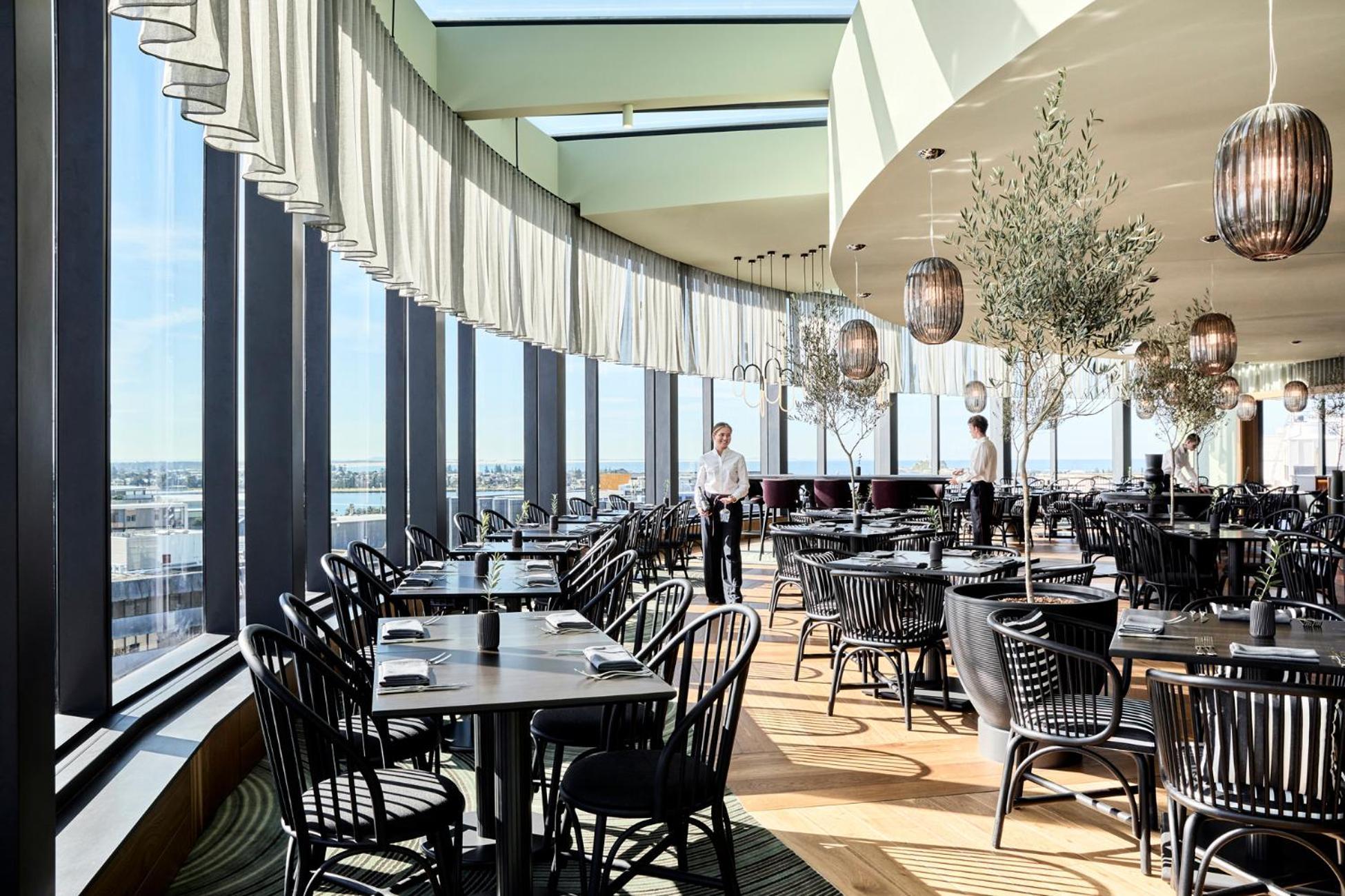 Crystalbrook Kingsley Otel Newcastle Dış mekan fotoğraf Restaurant
